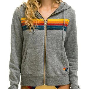 Aviator Nation Grey Zip Up